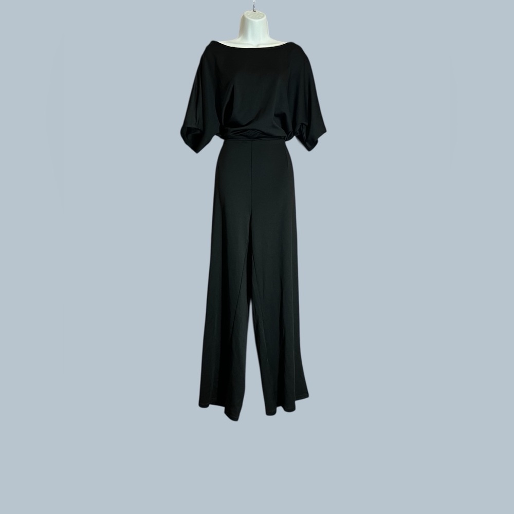 Elegant Black Jumpsuit – Size 2XL (NWOT)